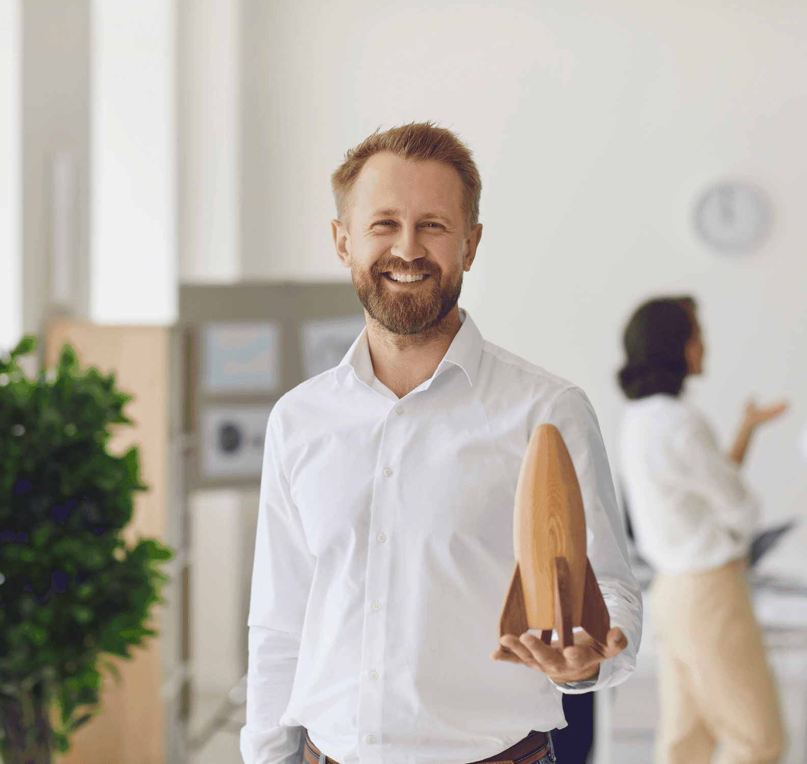 An entrepreneur supported by Karpeo while setting up a sole proprietorship in Geneva