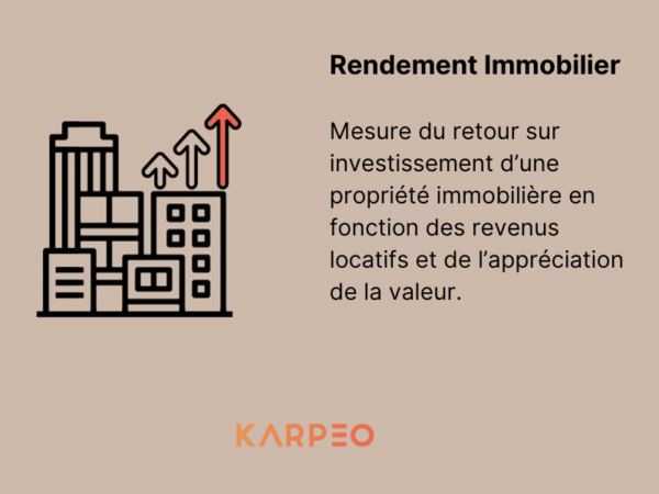 Calcul rendement immobilier