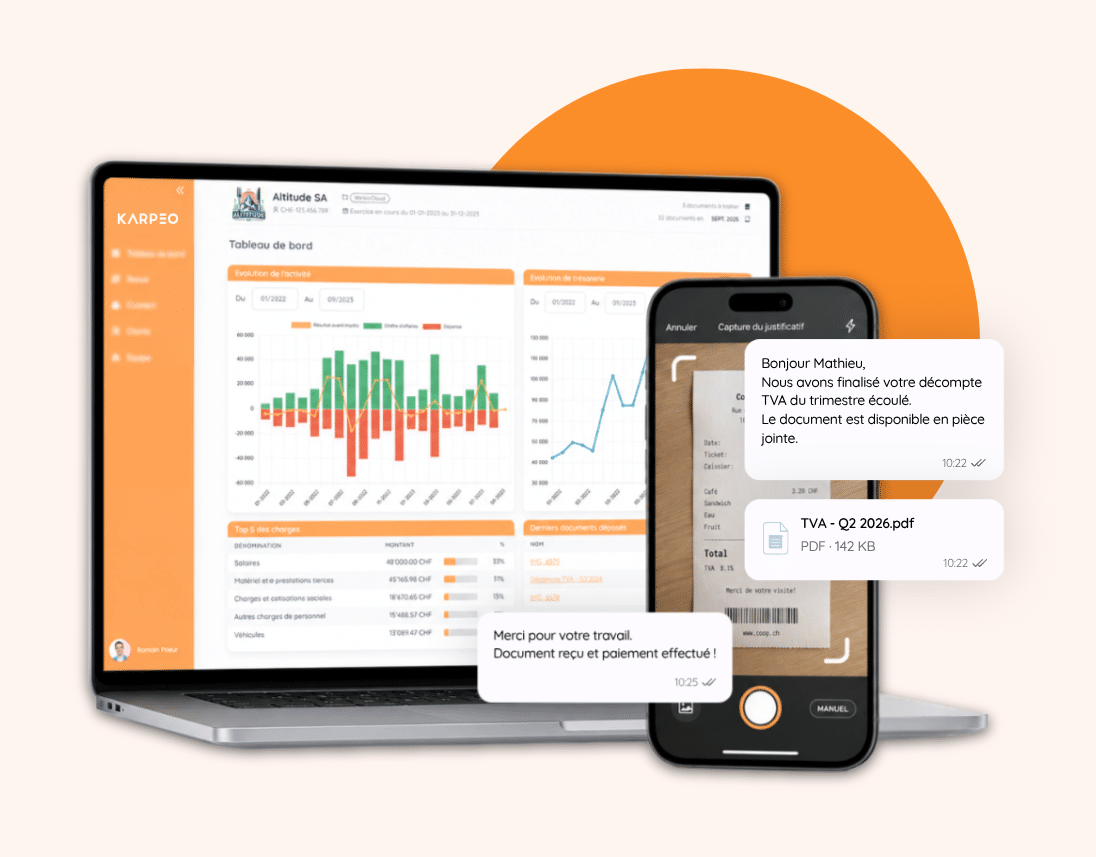 Fiduciaire en ligne karpeo moderne