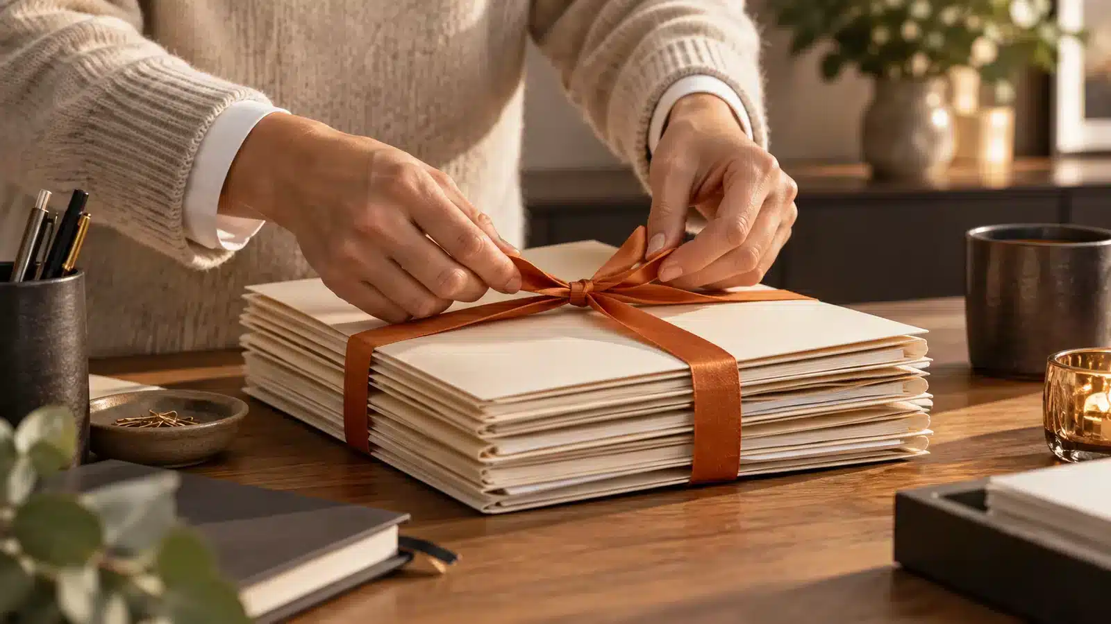 Final filing of documents at the financial year-end.